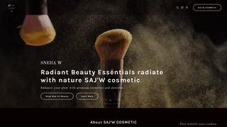 Thumbnail of sajwcosmetic.com