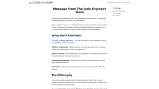 Thumbnail of judoengineer.com