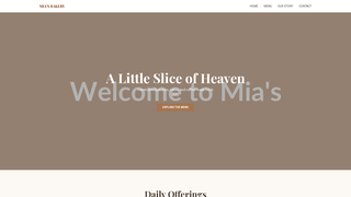 Thumbnail of miasbakerycoffee.com