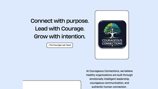 Screenshot of thecouragelabonline.com