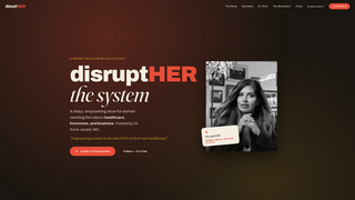 Screenshot of disruptherdrsomi.com