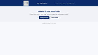 Thumbnail of bluesealnotaries.com