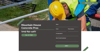 Thumbnail of mountainhouseconcretepros.com