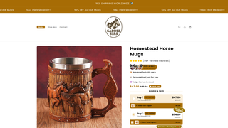 Thumbnail of saddlemug.com