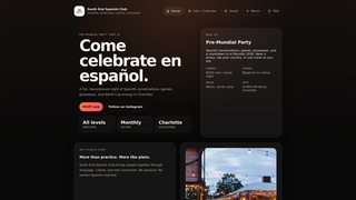 Screenshot of southendspanishclub.com