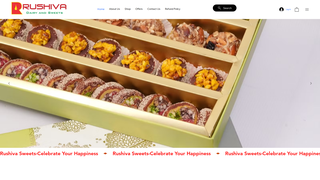 Thumbnail of rushivasweets.com