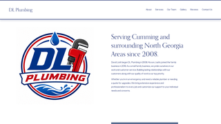 Screenshot of dlplumbing.org