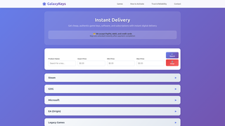 Thumbnail of galaxykeys.com