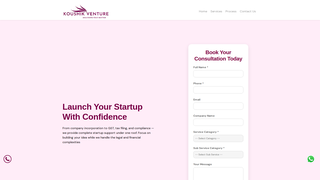 Thumbnail of koushikventure.com