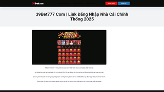 Thumbnail of 39bet777.org