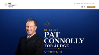 Screenshot of judgepatconnolly.com