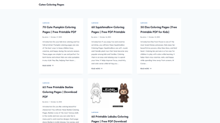 Thumbnail of cuteecoloringpages.com