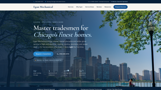 Screenshot of eganmechanical.com