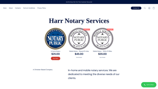 Thumbnail of harrnotaryservices.com