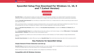 Thumbnail of epsonnetsetup.com