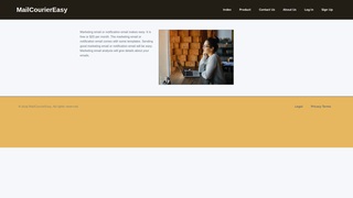 Thumbnail of mailcouriereasy.com