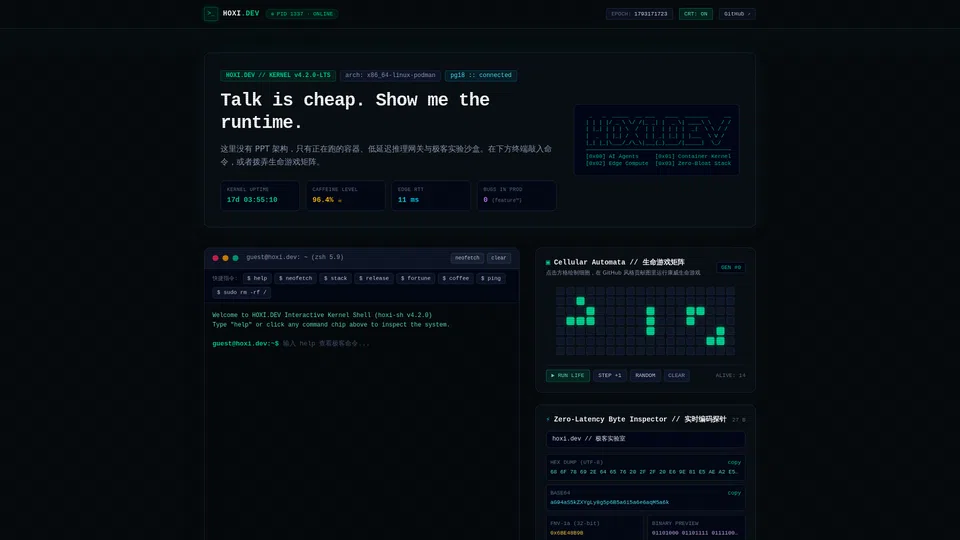 Site preview