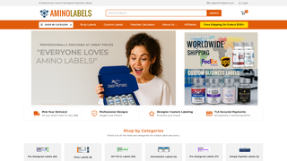 Thumbnail of aminolabels.com