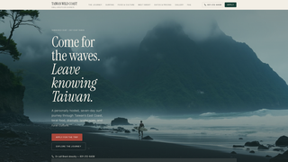 Screenshot of taiwanwildcoast.com