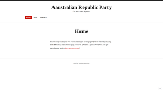 Thumbnail of australianrepublicparty.org