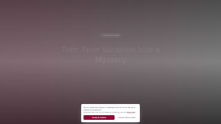 Screenshot of crime-vacation.com
