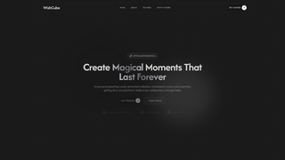 Screenshot of usewishcube.com