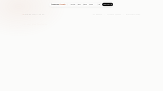 Screenshot of contractorgrowth101.com