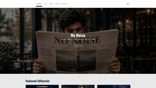 Screenshot of thenonoise.com