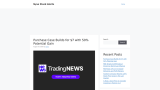 Thumbnail of nysestockalerts.com