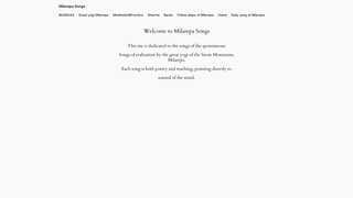Thumbnail of milarepadharma.com