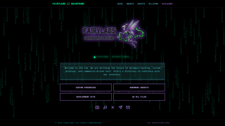 Screenshot of fairylabs.tech