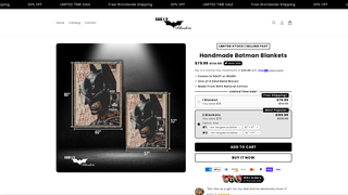 Thumbnail of bruceblankets.com