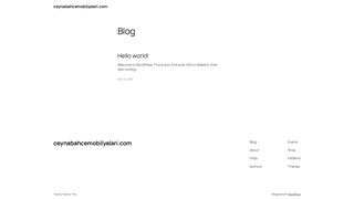 Thumbnail of ceynabahcemobilyalari.com