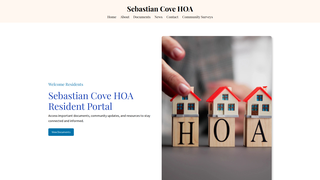 Thumbnail of sebastiancovehoa.com