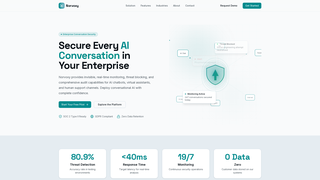 Screenshot of norvoxy.com
