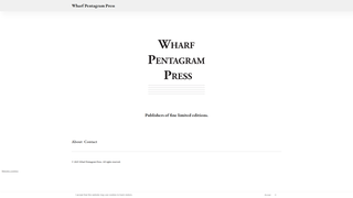 Thumbnail of wharfpentagrampress.com