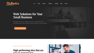Thumbnail of malhotrawebmills.com