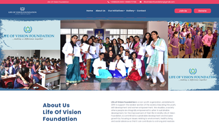 Thumbnail of lifeofvisionfoundation.com