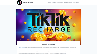 Thumbnail of tiktokrecharge.org