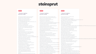 Thumbnail of steinsprut.com