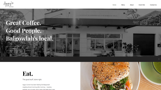 Screenshot of aggyscorner.com