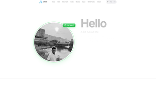 Screenshot of byaryan.com