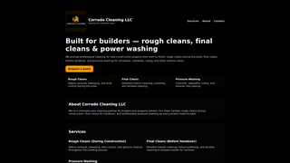 Thumbnail of corradocleaning.com