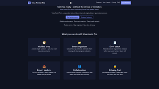 Thumbnail of visaassistpro.com