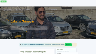 Thumbnail of taxiinsrinagar.com