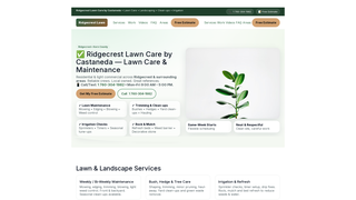 Thumbnail of ridgecrestlawncare.com