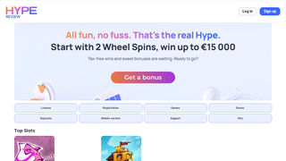 Thumbnail of hypekasino1.com