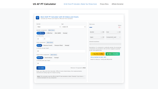 Thumbnail of afptcalculator.com