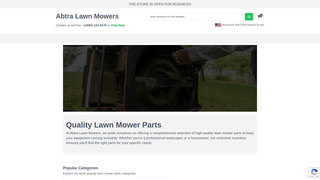 Thumbnail of abtralawnmowers.com