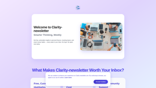 Thumbnail of clarity-newsletter.com